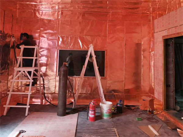 核磁共振屏蔽室的防护施工