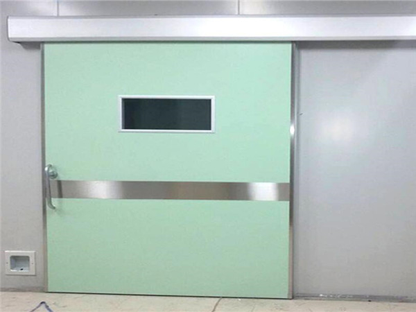 手术室脚感应自动平移气密门 美容医院用电动感应推拉密闭门定制