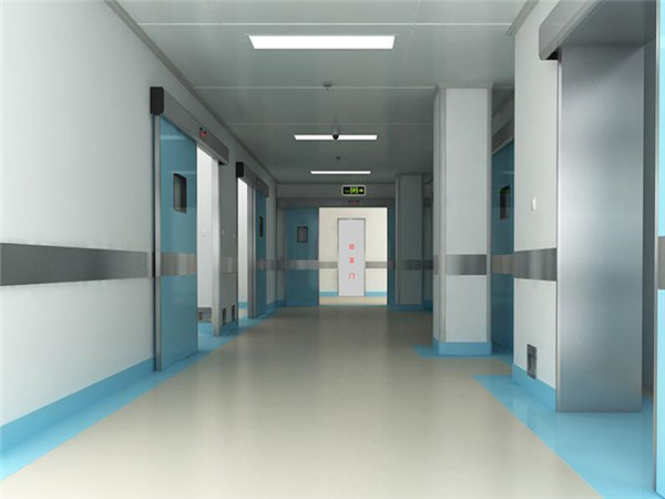 手术室感应门 医院自动门手术室气密门 脚踏电动平移防辐射双开门